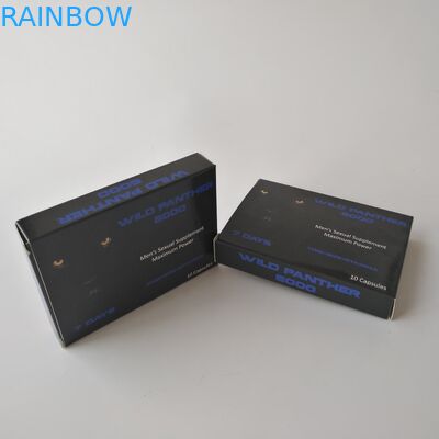 Изготовленная на заказ напечатанная коробка белой таблетки здравоохранения бумаги карты упаковывая