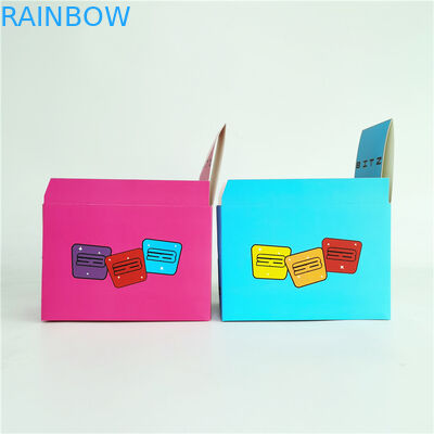 Изготовленный на заказ шоколад торта бумажной коробки печати гофрировал коробку бумаги дисплея картона