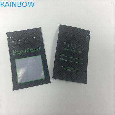 УЛЬТРАФИОЛЕТОВОЕ PE печати KUSH предотвращает детей от раскрывая сумок табака с окном