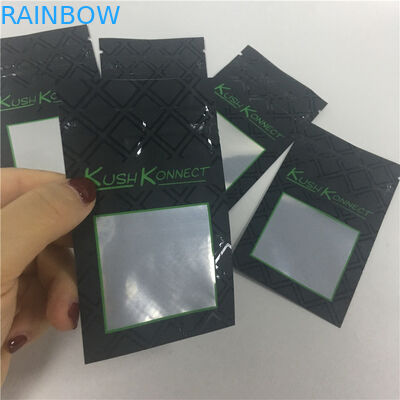 УЛЬТРАФИОЛЕТОВОЕ PE печати KUSH предотвращает детей от раскрывая сумок табака с окном