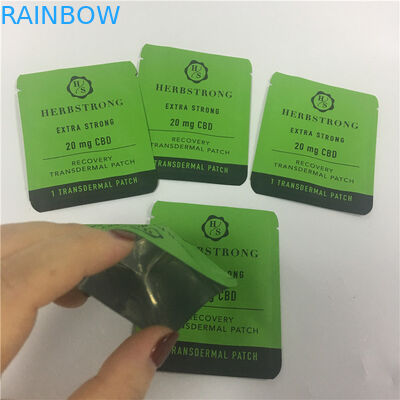 Изготовленный на заказ печатая Resealable замок застежка-молнии Mylar стоит вверх по печеньям засорителя CBD мешка упаковывая сумки