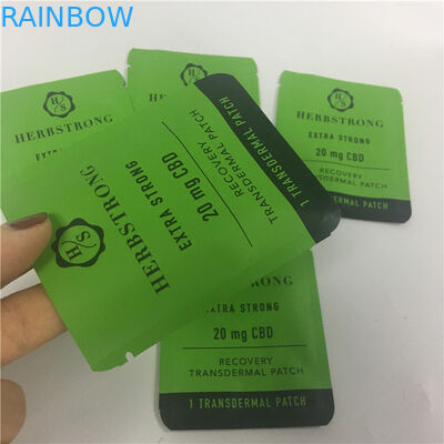 Изготовленный на заказ печатая Resealable замок застежка-молнии Mylar стоит вверх по печеньям засорителя CBD мешка упаковывая сумки