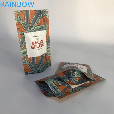 Принятая таможней штейновая стойка алюминиевой фольги вверх по сумкам Cannabsis упаковывая