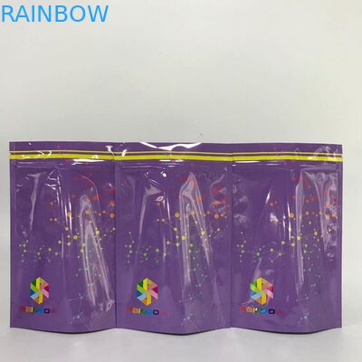 Нагрейте Sealable лоснистой Mylar подгонянный алюминиевой фольгой кладет в мешки