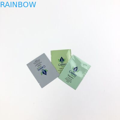 Мешок небольших пластиковых ювелирных изделий сумки браслета кольца волос упаковывая прозрачный плоский