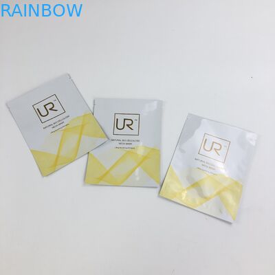 Изготовленная на заказ Resealable 3 сторона плоский mylar заморозила пластиковую Ziplock сумку саше сливк лосьона