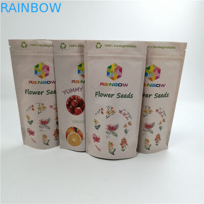 Лист Mylar подгонянного Resealable Cr Sativa/Indica Kraft бумаги Pla сумки одежды из твида кладут в мешки