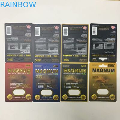 Подгонянная бумага большой винной бутылки 4 цветов чешет бумажные коробки для упаковки капсул таблетки