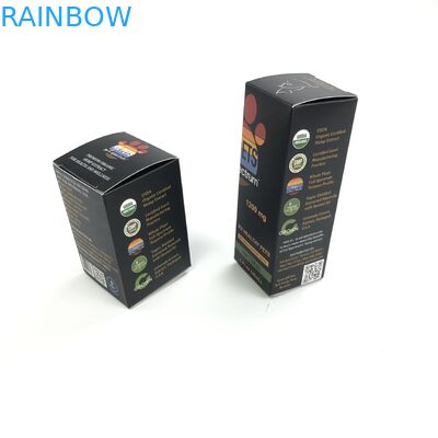 Изготовленный на заказ лоснистый фильм с картоном толщины 400g белым для медицины Spary разливает упаковку по бутылкам коробки бумаги ювелирных изделий