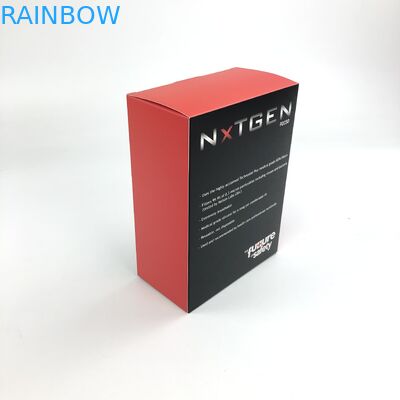 Изготовленный на заказ фильм Matt УЛЬТРАФИОЛЕТОВЫЙ с картоном толщины 400g белым для игрушки FoodSpary разливает упаковку по бутылкам бумажной коробки