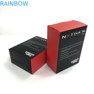 Изготовленный на заказ фильм Matt УЛЬТРАФИОЛЕТОВЫЙ с картоном толщины 400g белым для игрушки FoodSpary разливает упаковку по бутылкам бумажной коробки