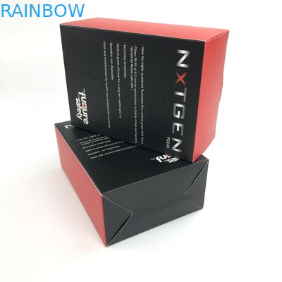 Изготовленный на заказ фильм Matt УЛЬТРАФИОЛЕТОВЫЙ с картоном толщины 400g белым для игрушки FoodSpary разливает упаковку по бутылкам бумажной коробки