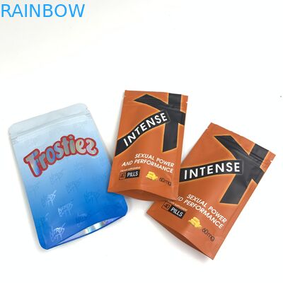 Изготовленные на заказ Resealable стойки мешки вверх с молнией для алюминиевой упаковки мешка детского питания саше