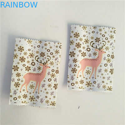 Сумка снэк-бар MOPP CMYK 150micron упаковывая с неровным краем