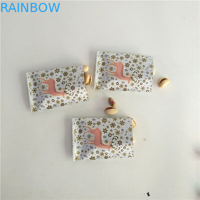 Сторона небольшого пустого саше порошка протеина кофе сахара задняя загерметизировала упаковывая сумку для печений