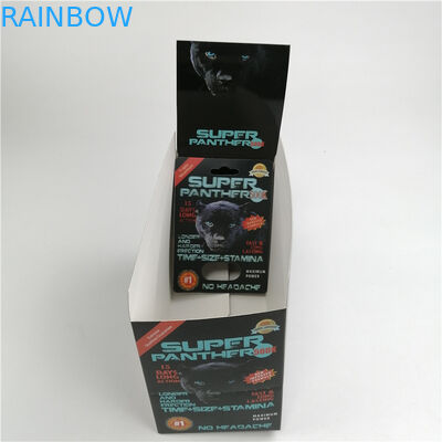 Карта карты 600k 700k волдыря мужской таблетки секса носорога 3d таблеток повышения упаковывая линзовидная