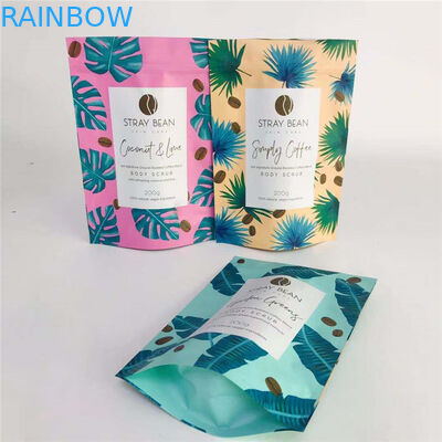 Таможня признавает стойку вверх по полиэтиленовым пакетам Mylar сумок хранения конфеты упаковывая