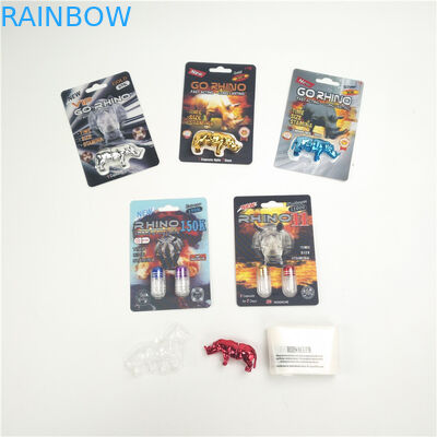 Карта CMYK волдыря носорога 7 3D 50000 200mic 3D капсул