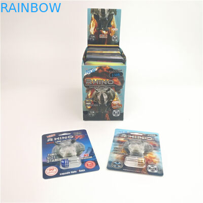 Карта CMYK волдыря носорога 7 3D 50000 200mic 3D капсул