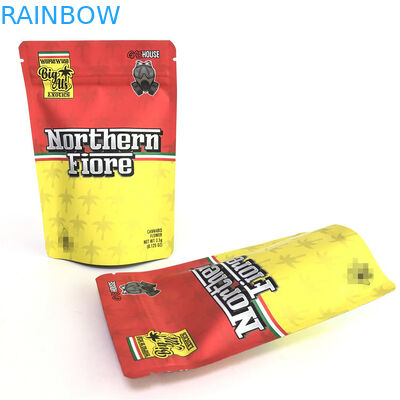 Офсетная печать камедеобразной Mylar PE CMYK 180mic травяной стойки сумки вверх