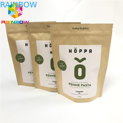 Gravnre печатая бумажный мешок упаковки еды VMPET с молнией