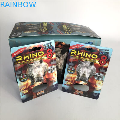 SGS карты вставки волдыря 500K носорога 8 крышки 3D 12mm весьма