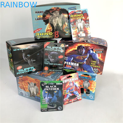 таблетка карты 500K повышения 3d крышки 12mm мужская линзовидная