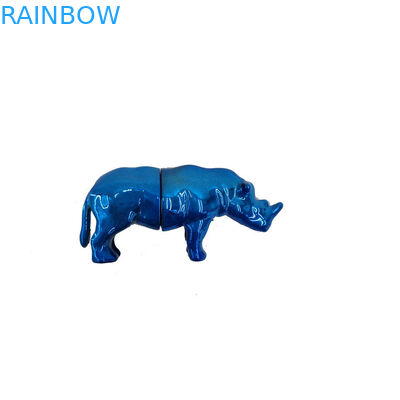 Форма лошади бутылок сексуального повышения пантеры CMRK носорога пластиковая