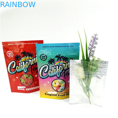 Многоразовое цифров печатая полиэтиленовые пакеты Doypack еды алюминиевая молния кладет изготовленное на заказ доказательство в мешки Mylar запаха кладет в мешки для камедеобразных печений