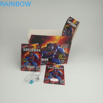 Карта волдыря SGS 200mic 3d для мужских таблеток 500K 600k