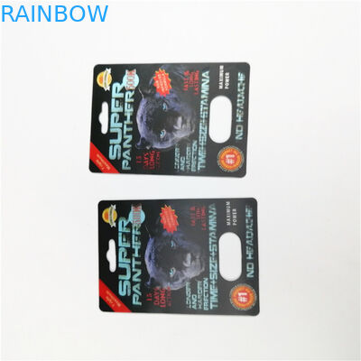 Носорог 69 карт 350g Whiteboard волдыря 3d с коробкой бумаги дисплея