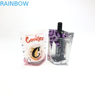 упаковка мешка фольги Mylar печенья мягкого прикосновения семян цветка CBD 1/8oz 3.5g Childproof