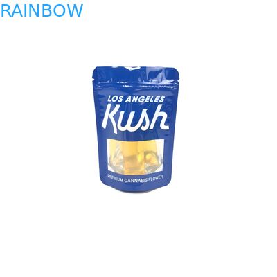 Изготовленный на заказ логотип для семени пшеничной муки с Plastique Sac Bolsa молнии стоит вверх мешок кладет косметическое окно в мешки