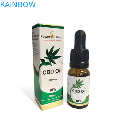 Коробка бумаги бутылки капельницы картона CMYK 200mic 30ml