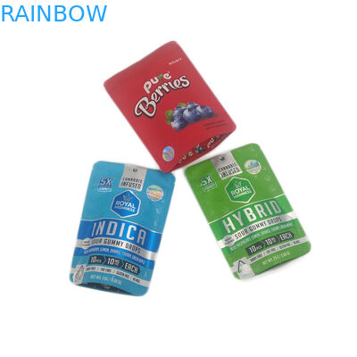 Сумки конопли алюминиевой фольги пеньки 7g 3.5g цветков