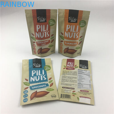 Фольга прокатала Resealable чай Doypack Matcha сумки Mylar Ziplock