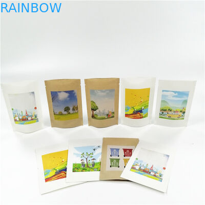 Бумажный мешок 100mircon MOPP VMPET Biodegradable Kraft