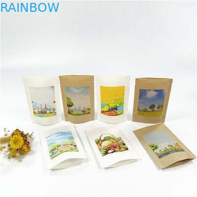 Бумажный мешок 100mircon MOPP VMPET Biodegradable Kraft