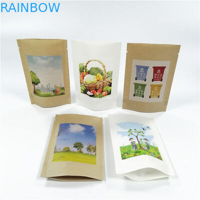 Kraft бумажный MOPP VMPET стоит вверх по Ziplock сумкам 18x26cm