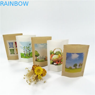 Kraft бумажный MOPP VMPET стоит вверх по Ziplock сумкам 18x26cm