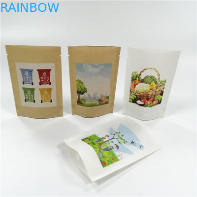 Kraft бумажный MOPP VMPET стоит вверх по Ziplock сумкам 18x26cm