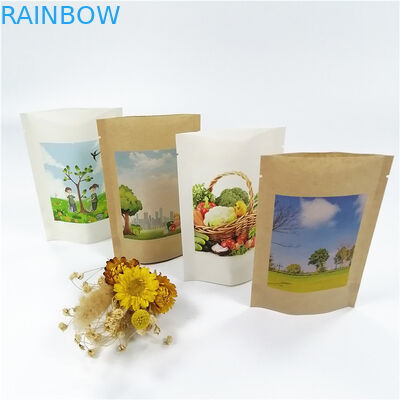 Biodegradable сумка 100mircon VMPET Kraft бумажная упаковывая