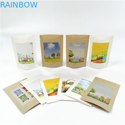 Biodegradable сумка 100mircon VMPET Kraft бумажная упаковывая