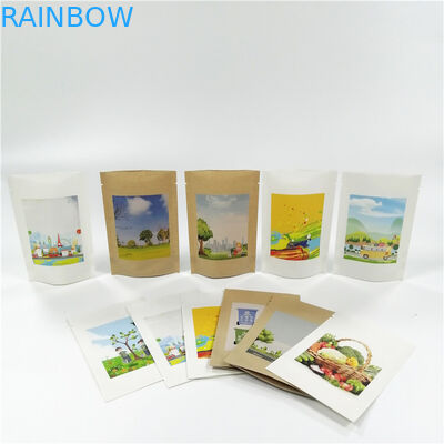 Biodegradable сумка 100mircon VMPET Kraft бумажная упаковывая