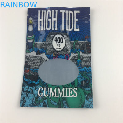 Запах мешка Mylar бортового засорителя уплотнения 3 Ziplock изготовленный на заказ напечатанный придает непроницаемость съестное