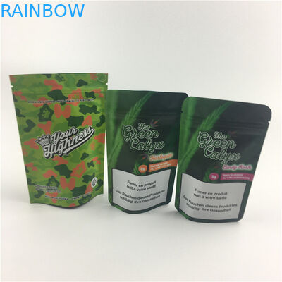 Мешок фольги Mylar изготовленной на заказ конфеты логотипа пластиковой съестной упаковывая напечатанное многоразовое