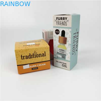 коробка 5ml 10ml 20ml 30ml 50ml 100ml упаковывая бумажная для стеклянных бутылок капельницы