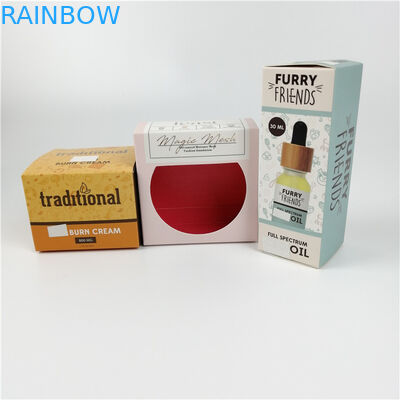 Горячая штемпелюя таможня печений картона напечатала бумажные коробки с частным логотипом