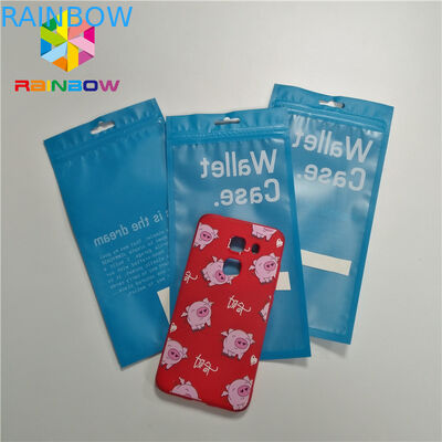 Мешок Ziplock ясного уплотнения штейна 3 бортового плоский для крышки случая телефона/привязывает упаковку