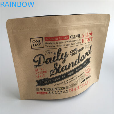 Жара - сумка закуски кофе чая Kraft уплотнения бумажная упаковывая напечатанное влагостойкое